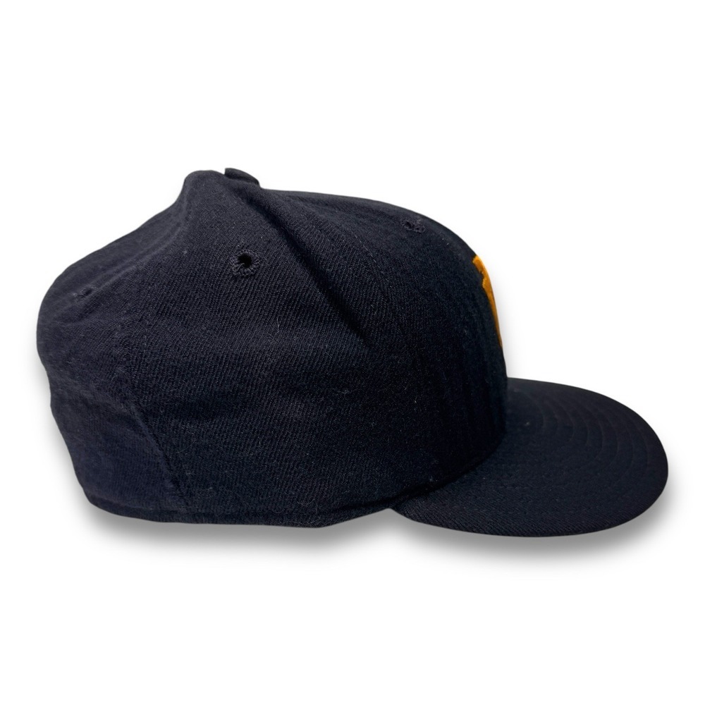 Notre Dame New Era Major League Pro Model‎ Fitted Hat 7-1/4 Wool USA Vintage 90s - Picture 5 of 8